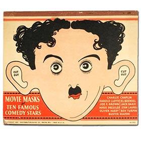 1931 Whitman, Movie Masks of 10 Famous Comedy Stars