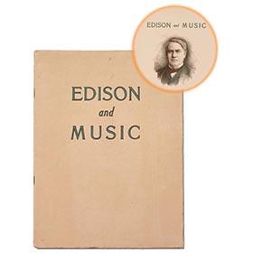 c.1919 Thomas A. Edison Inc., Orig. 30pg Sales Catalog