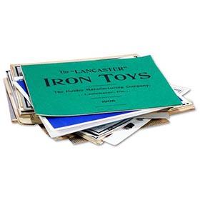 Toy Ephemera; Copies, Clippings & Catalogs