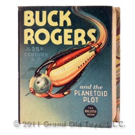 1936 Buck Rogers The Planetoid Plot Big Little Book
