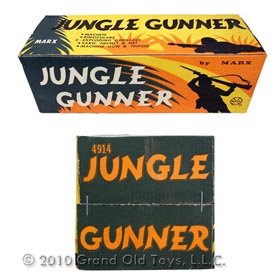 1964 Marx Jungle Gunner Playset In Factory Sealed Box