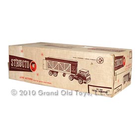 1963 Structo No. 503 Cattle Transport Truck In Sealed Box
