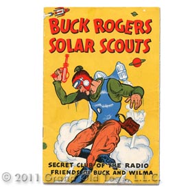 1936 Buck Rogers Solar Scouts Premium Booklet