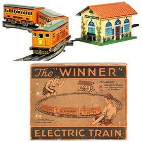 1930 Lionel, Winner Toy Corp. Train Set in Original Box