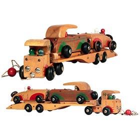 1946 Holgate Toys, No. 638 Auto Convoy Trailer