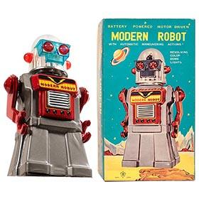 1963 Yonezawa, Modern Robot in Original Box w/Inserts