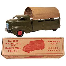 1941 Wyandotte, No.1006 Army Engineer Corps Truck in Original Box